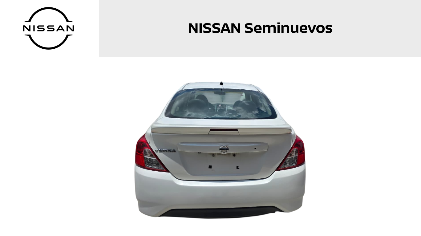 2019 Nissan VERSA 4 PTS EXCLUSIVE TA AAC VE PIEL GPS F NIEBLA RA-16