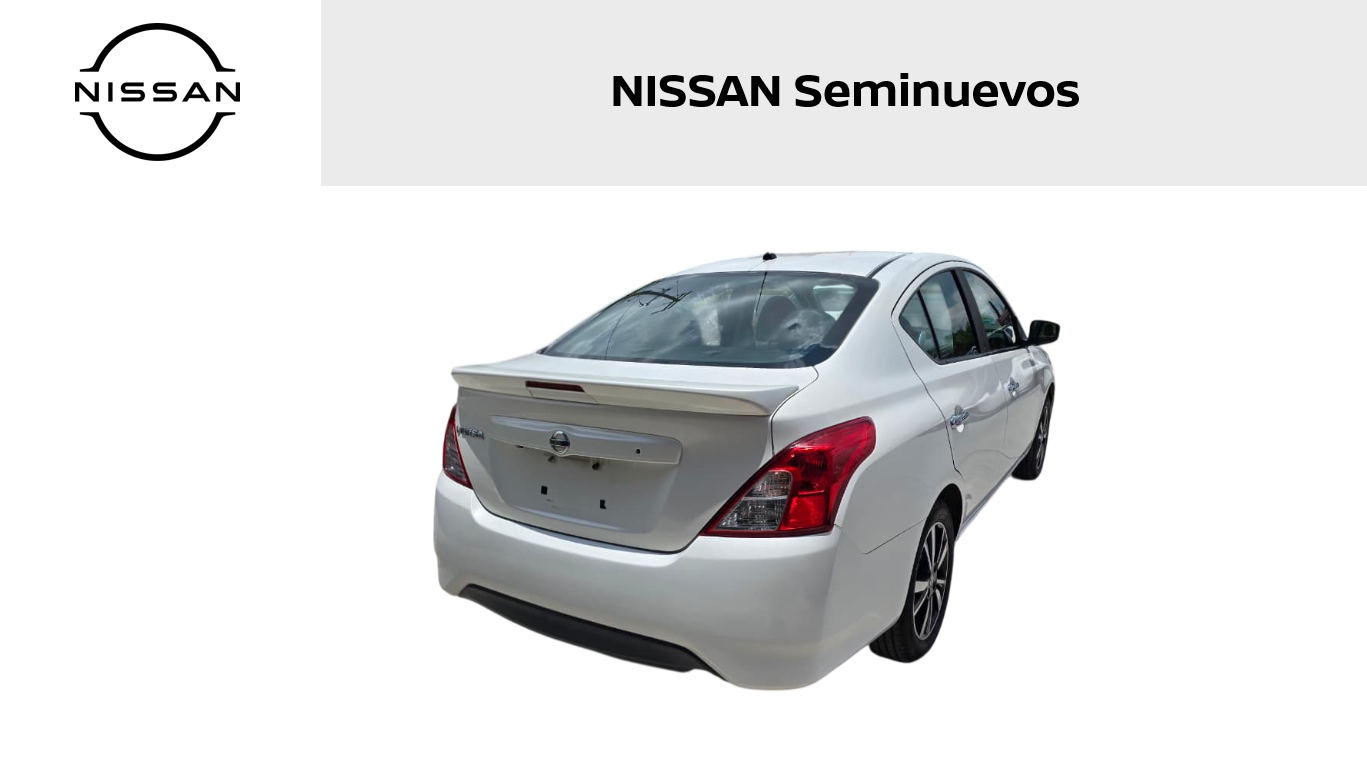 2019 Nissan VERSA 4 PTS EXCLUSIVE TA AAC VE PIEL GPS F NIEBLA RA-16