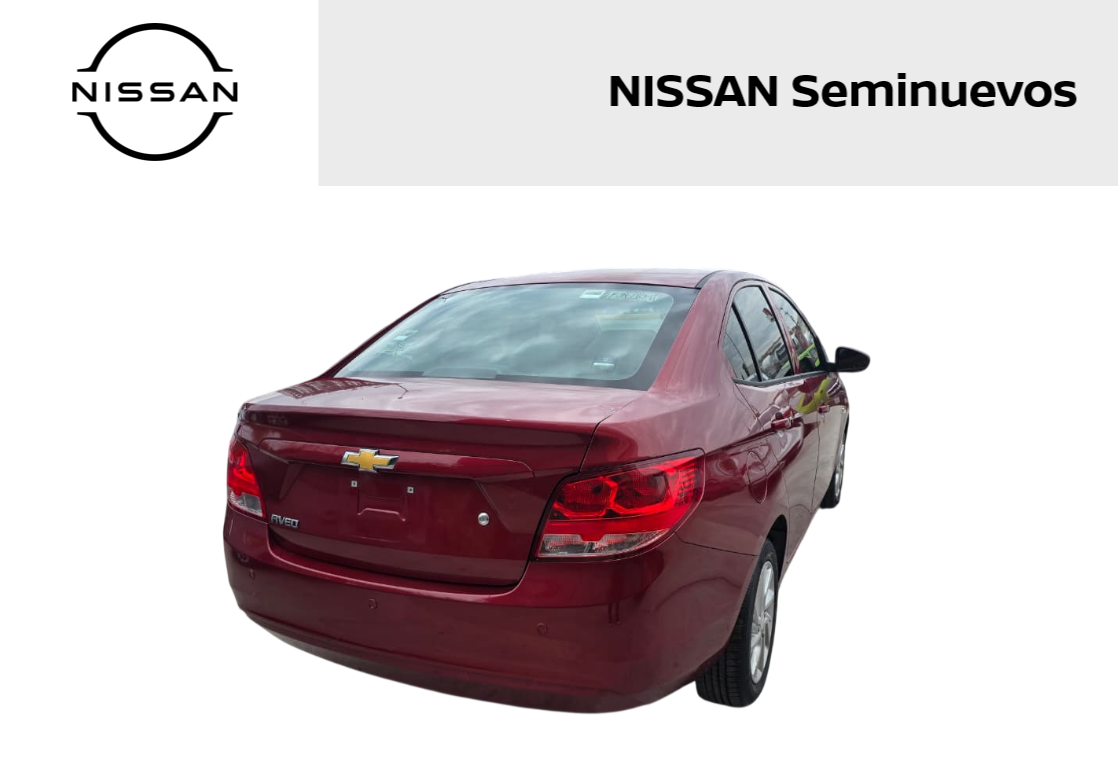 2019 Chevrolet AVEO 4 PTS LTZ TA AAC AUT QC F NIEBLA RA-15